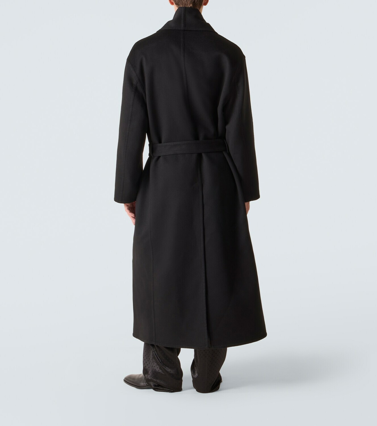 Tom Ford Wool and silk wrap coat
