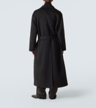 Tom Ford Wool and silk wrap coat