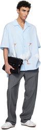 Moschino Black 'Moschino Tie Me' Nappa Bag
