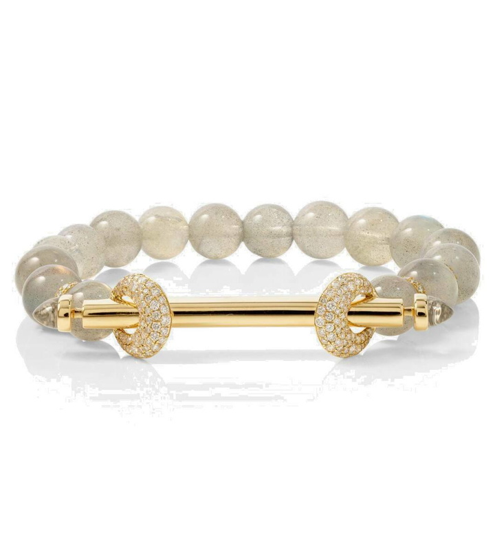 Photo: Ananya Chakra 18kt gold bracelet with gemstones