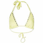 Gimaguas Women's Mila Bikini Top in Yellow