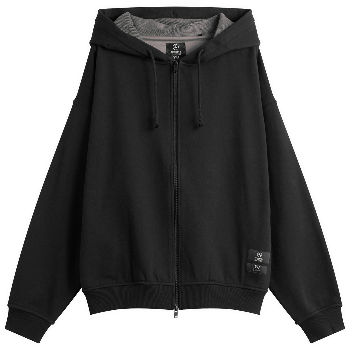 Y-3 Men's Bird Graphic Hoodie in Black Y-3
