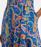 Etro Paisley cotton-blend midi dress