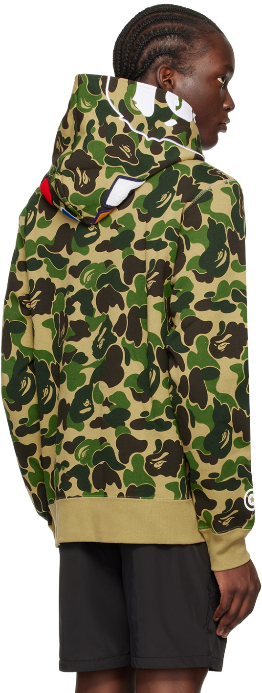 BAPE Green ABC Camo 2nd Hoodie A Bathing Ape