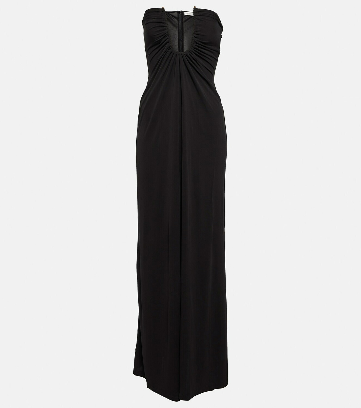 Christopher Esber Ruched strapless maxi dress Christopher Esber