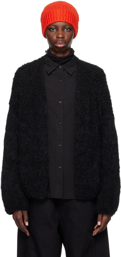 Photo: CASEY CASEY Black Shirt Cardigan