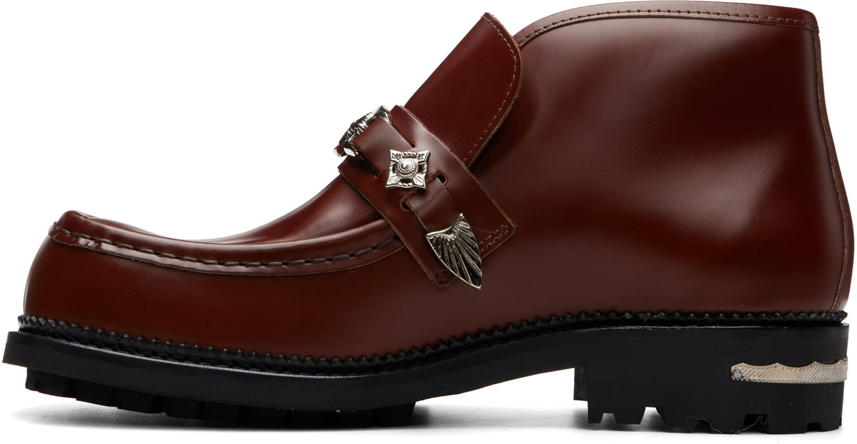 Toga Virilis Brown Leather Boots