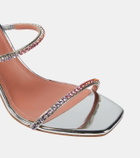 Amina Muaddi Gilda embellished leather sandals