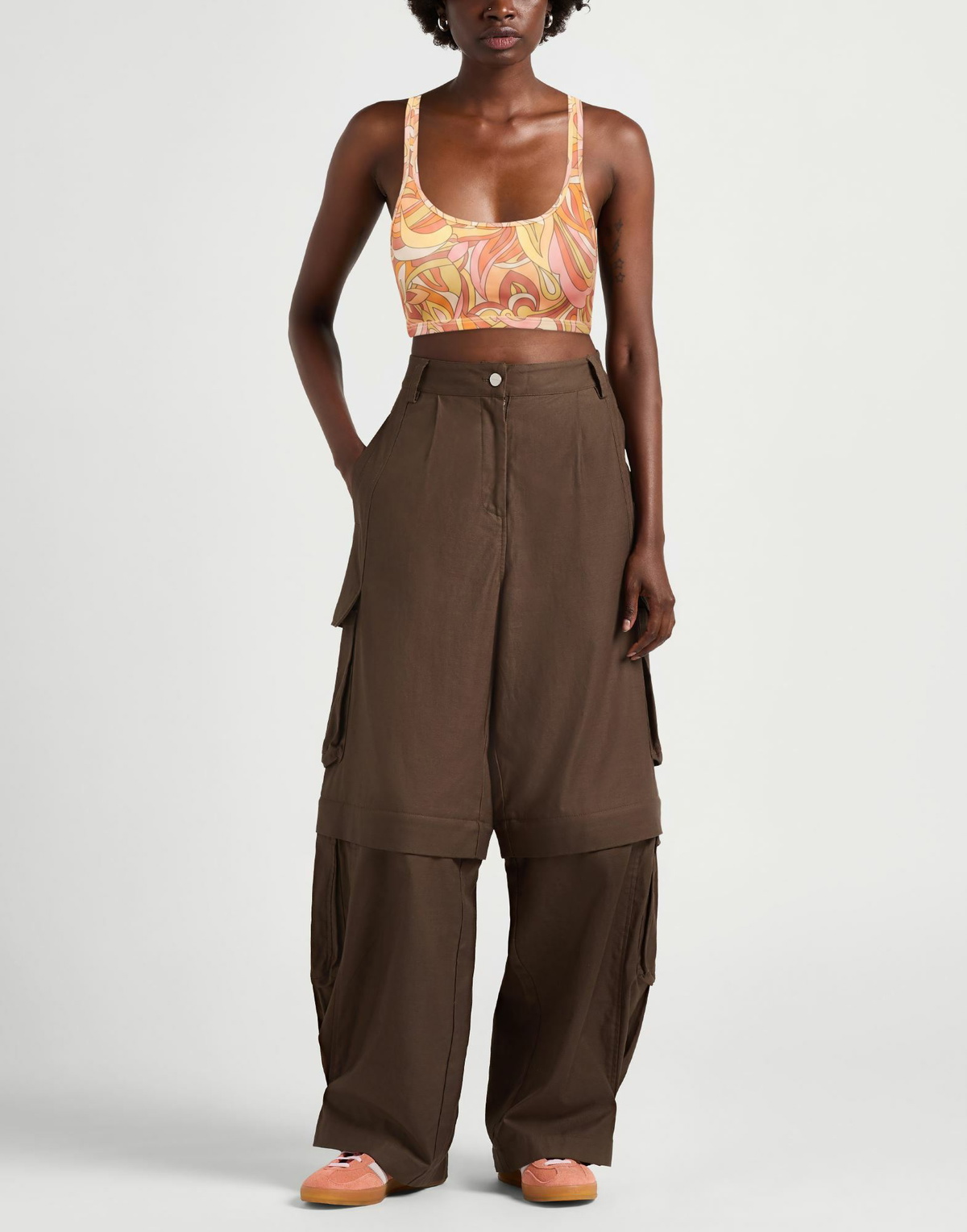 Tory Sport Womens Top in Orange