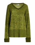 Manila Grace Womens Sweater Military in Green