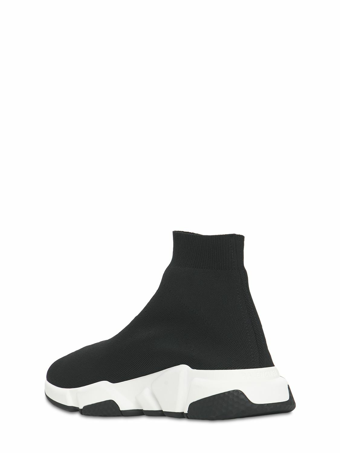 BALENCIAGA 30mm Speed Graffiti Knit Sneakers Balenciaga