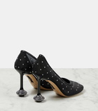 Loewe Toy embellished mesh pumps