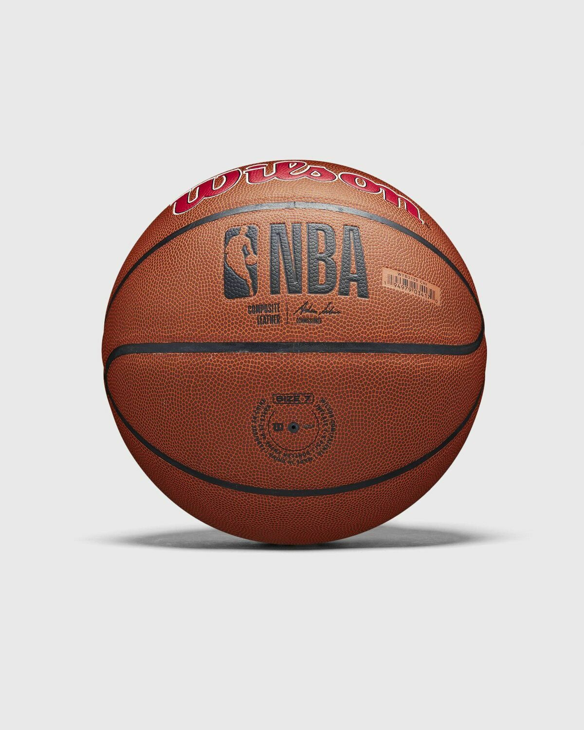Wilson Nba Team Alliance Basketball Chicago Bulls Size 7 Brown Sports Equipment