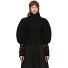 Loewe Black Mesh Cuff Sweater