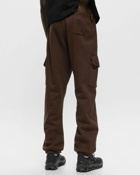 Patta Basic Pigment Dye Cargo Jogging Pants Brown - Mens - Sweatpants