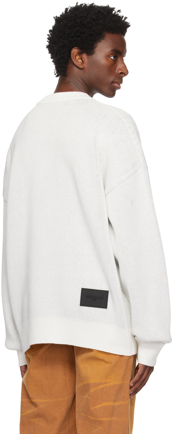 Rotate - Heavy Sweat Crewneck1143813070 - White Melange