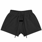 Fear of God ESSENTIALS Women's Running Shorts in Jet Black