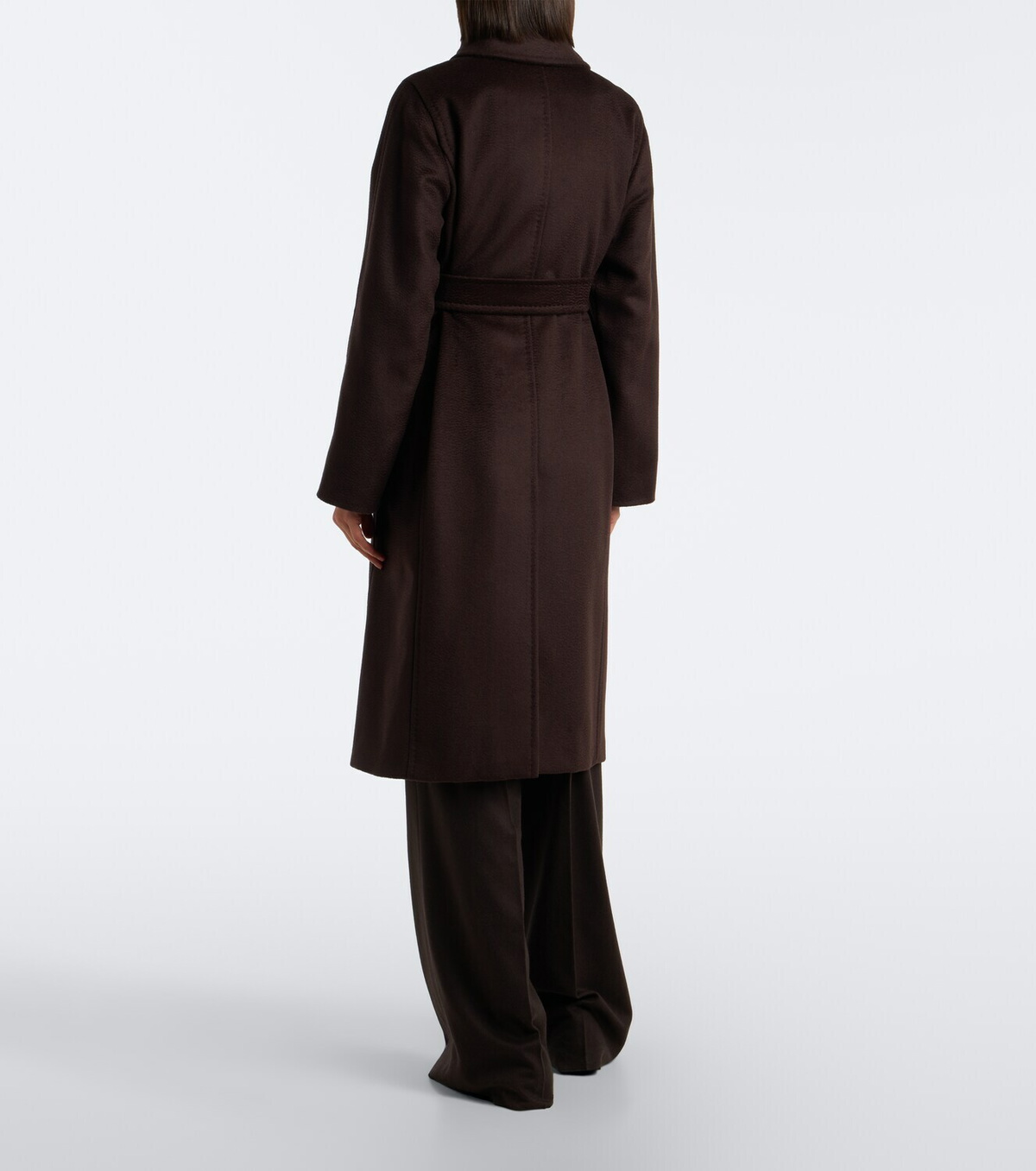 Max Mara Manuela camel hair wrap coat