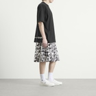 Comme des Garçons SHIRT Men's Oversized Printed Jersey in Black