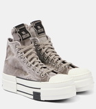 Rick Owens X Converse DRKSHDW DBL Drkstar HI sneakers