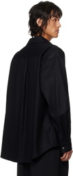 stein Black Oversized Skipper Shirt