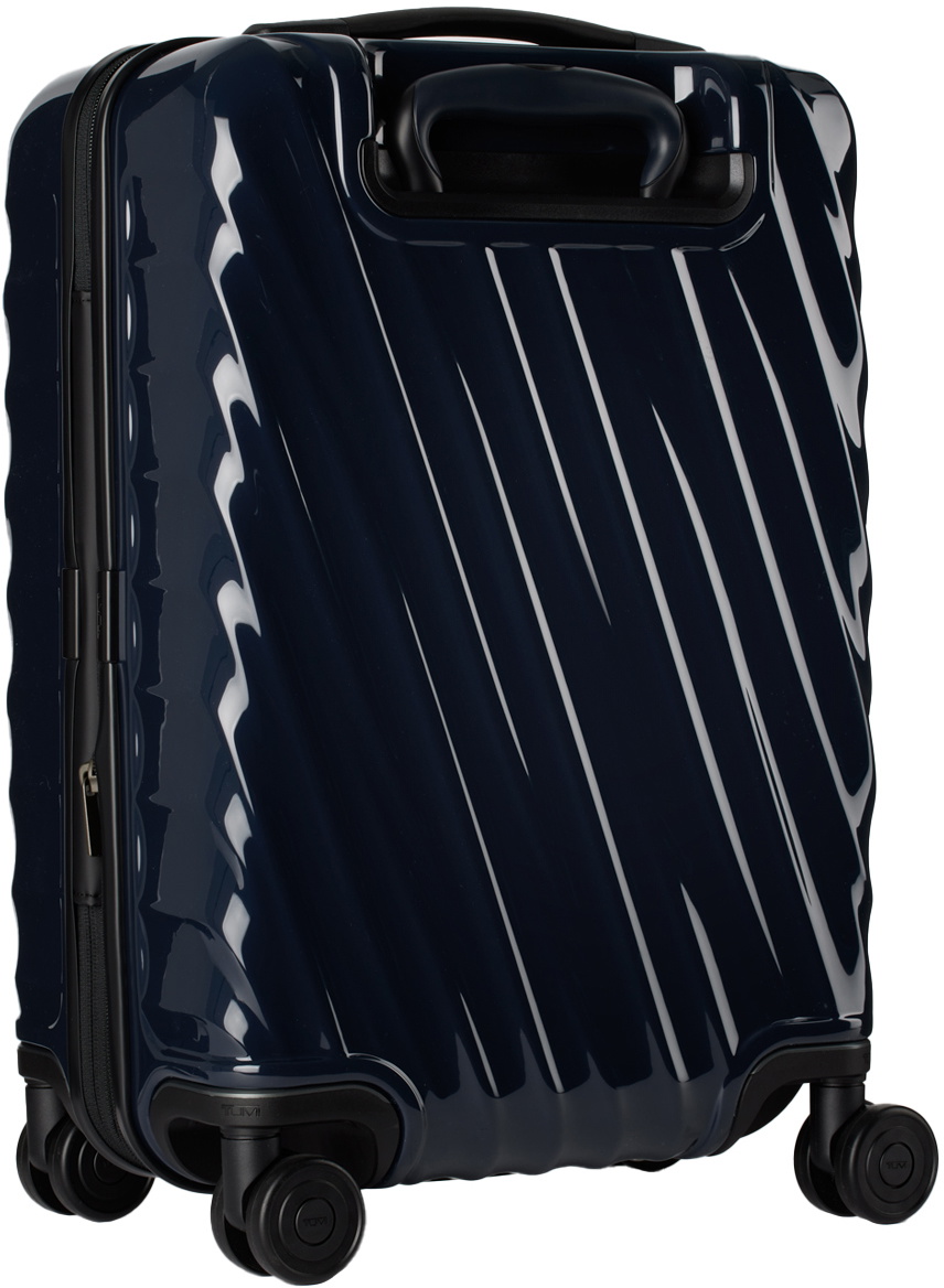 Tumi Navy 19 Degree International Expandable 4 Wheel Carry-On Suitcase