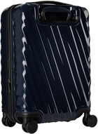 Tumi Navy 19 Degree International Expandable 4 Wheel Carry-On Suitcase