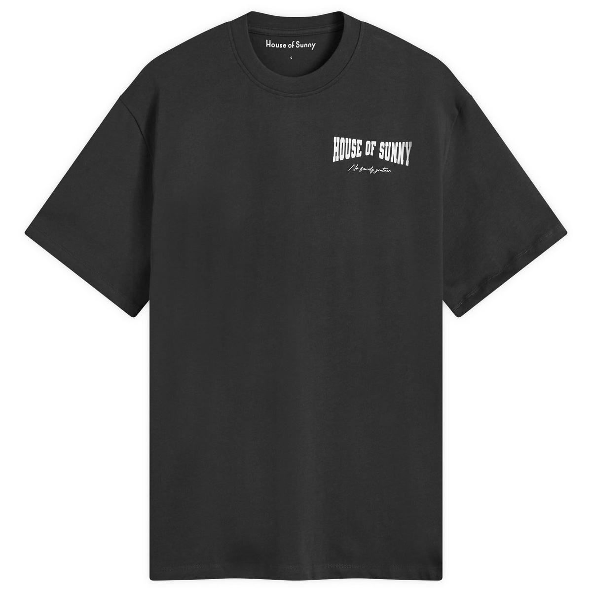 House Of Sunny Women's Hackney Logo T-Shirt in Jet Black