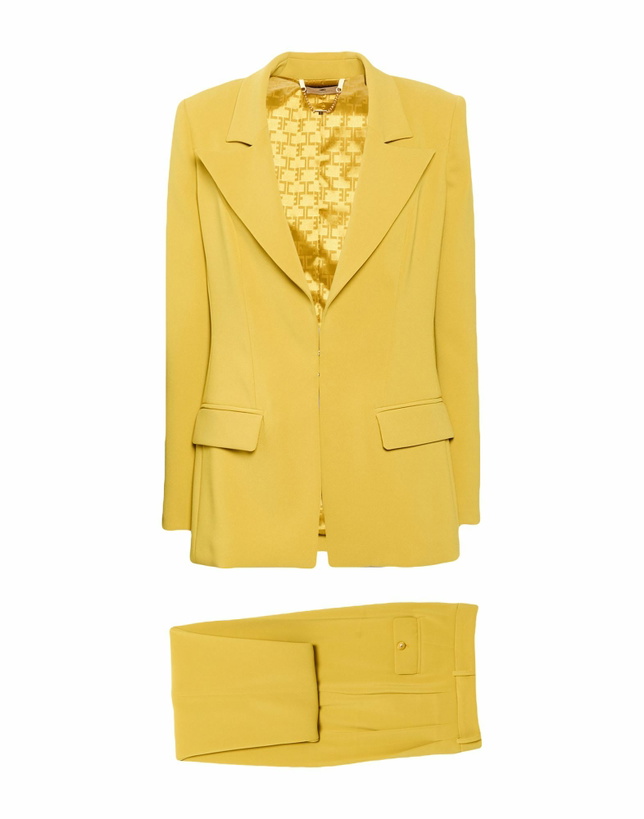 Photo: Elisabetta Franchi Womens Suit Mustard