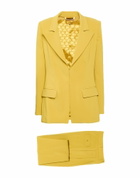 Elisabetta Franchi Womens Suit Mustard