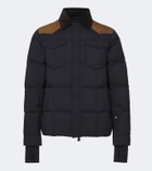 Moncler Grenoble Geltech corduroy-trimmed ski jacket