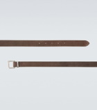 Agnona Suede belt