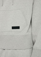 Givenchy Logo Hooded Cotton Sweatshirt Grey