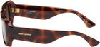Saint Laurent Brown SL 869 Logo Sunglasses