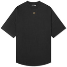 Palm Angels Men's Foggy Back Print T-Shirt in Black