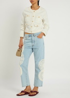 Paige Kiya Denim Jacket Ecru