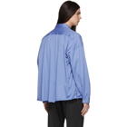 Marni Blue Jersey Pocket Shirt