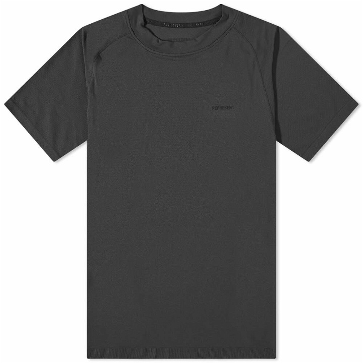 Photo: Represent Men's Seamless T-Shirt in Off Black