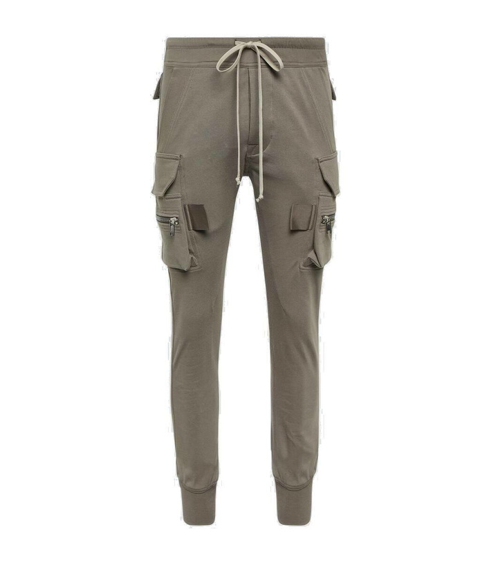 Photo: Rick Owens Mastodon cotton jersey cargo pants