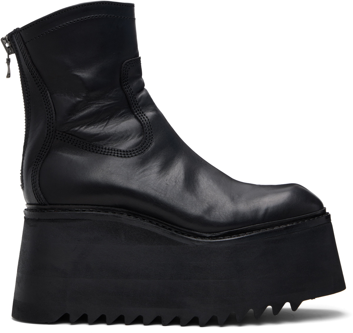 Julius Black Engineer Talos Boots