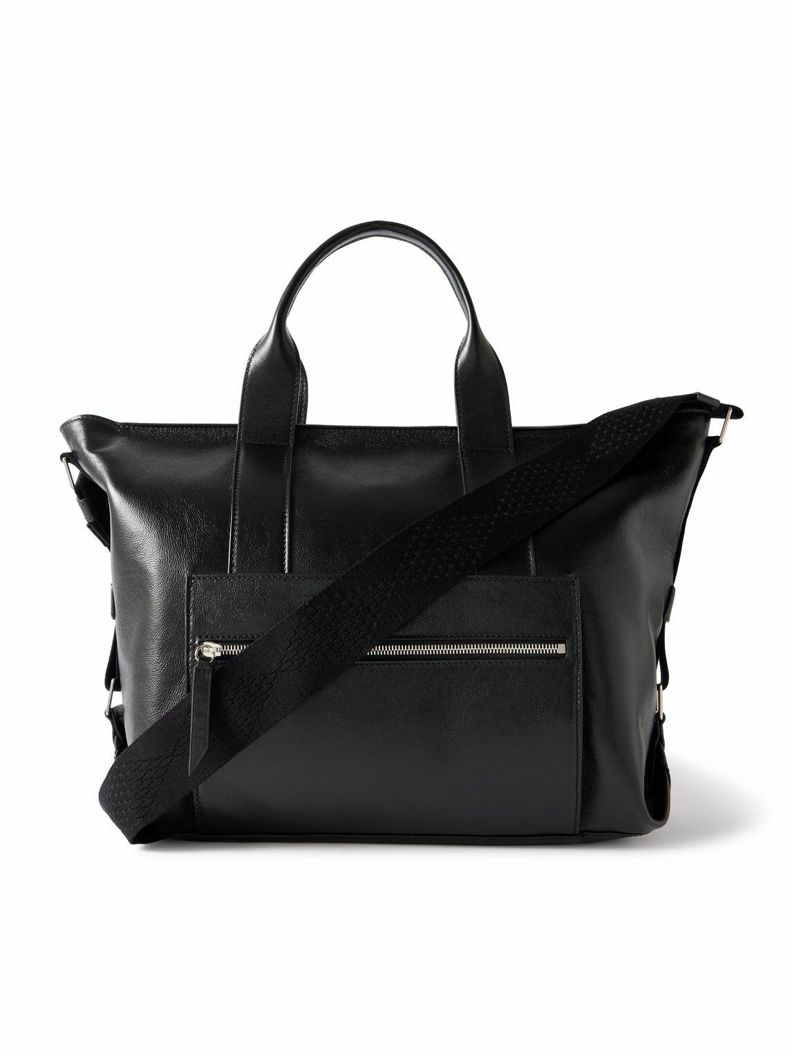 Métier - Racer Full-Grain Leather Tote Bag