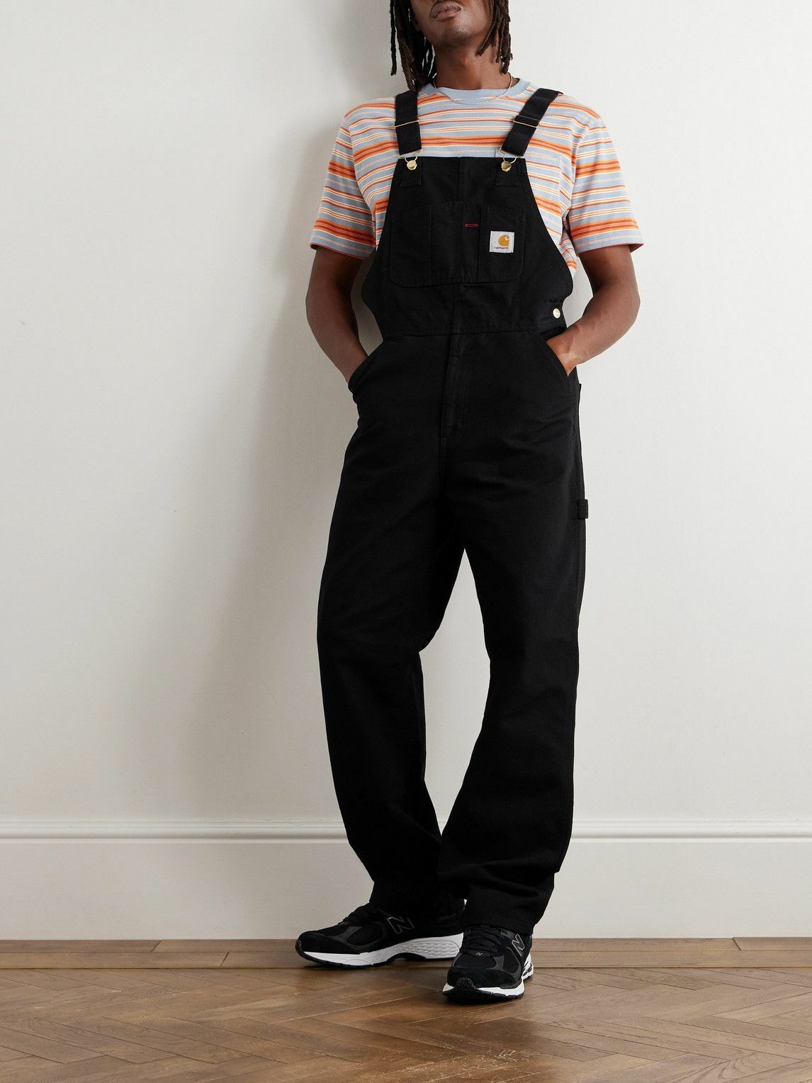 Carhartt WIP - Cotton-Canvas Overalls - Black