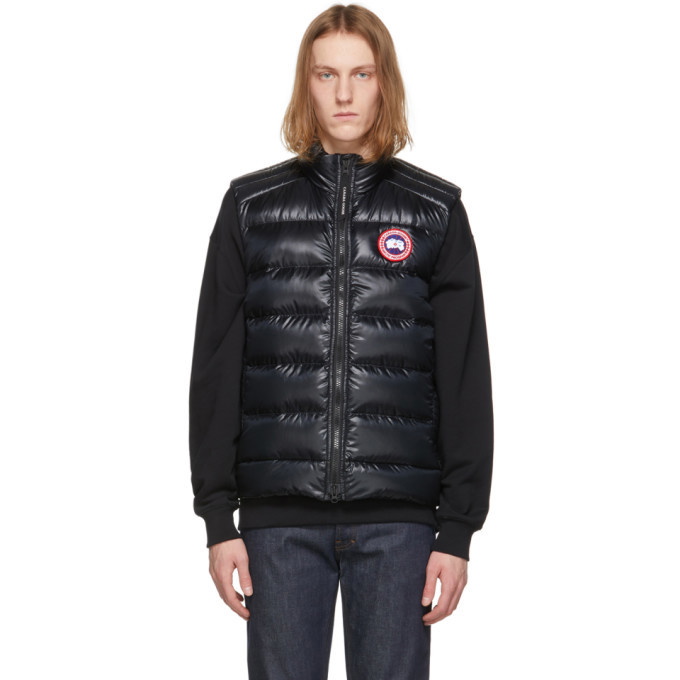 Photo: Canada Goose Black Down Crofton Vest