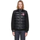 Canada Goose Black Down Crofton Vest