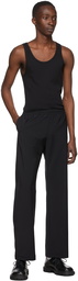 Winnie New York Black Nylon Lounge Pants