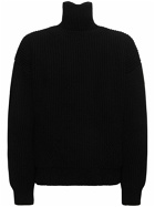 ANN DEMEULEMEESTER - Geirnart Oversized Wool Knit Sweater