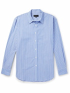 Nili Lotan - Cristobal Striped Cotton-Poplin Shirt - Blue