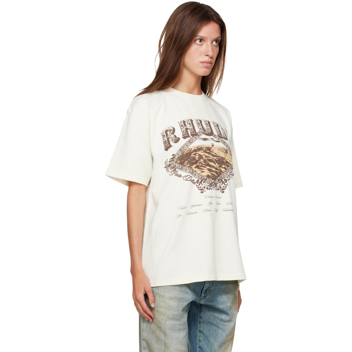 Rhude Off-White Dakar Convoy T-shirt