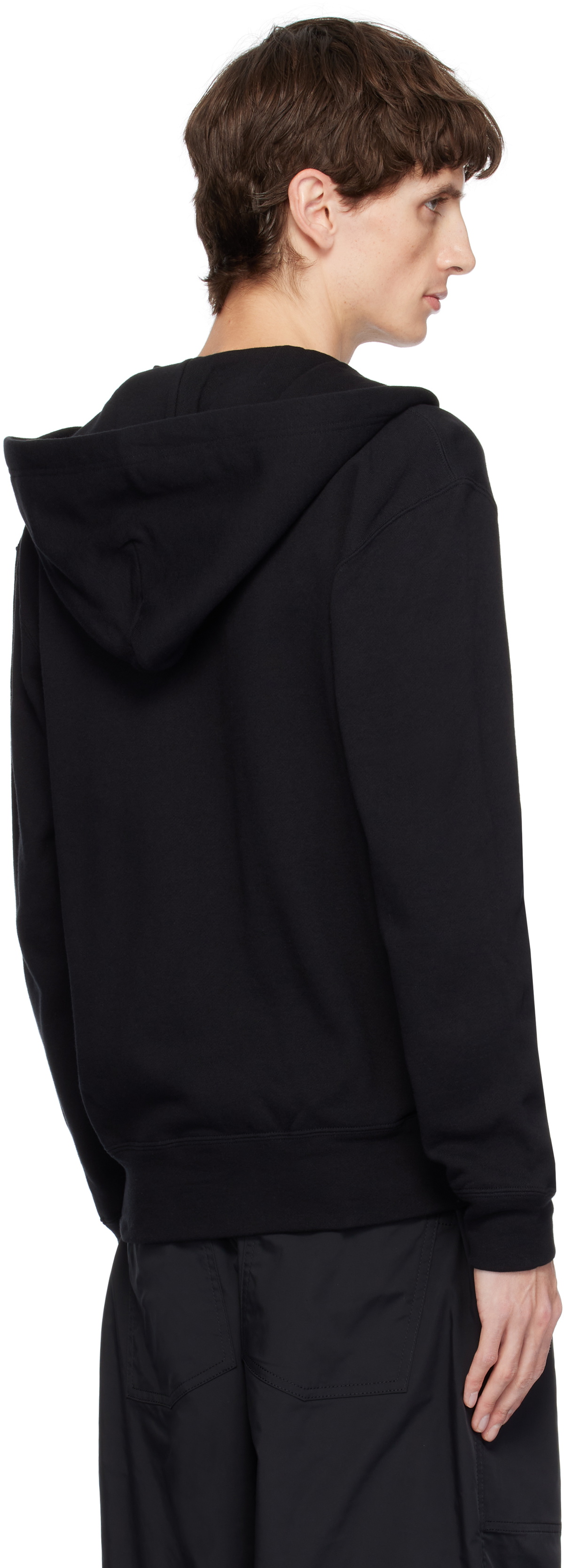 COMME des GARÇONS PLAY Black Heart On Back Hoodie