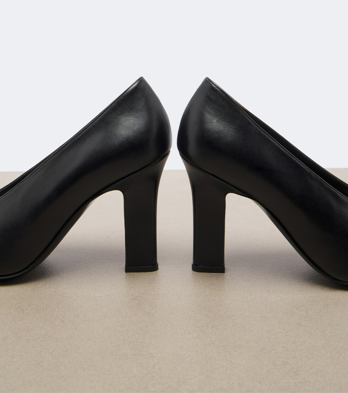 The Row Sylvia leather pumps